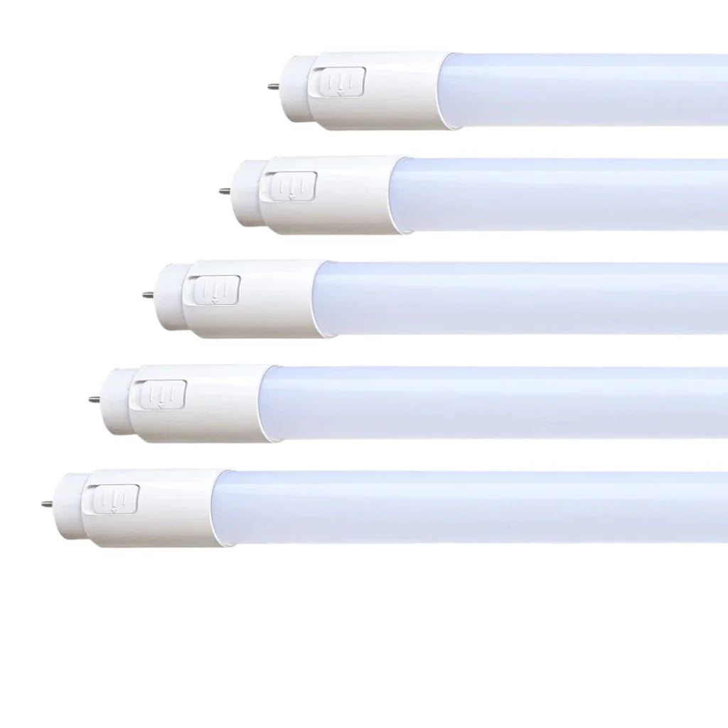 5 Pack 4ft T8 LED Tubes ā 18W ā CCT Switchable 3000K/4000K/6000K