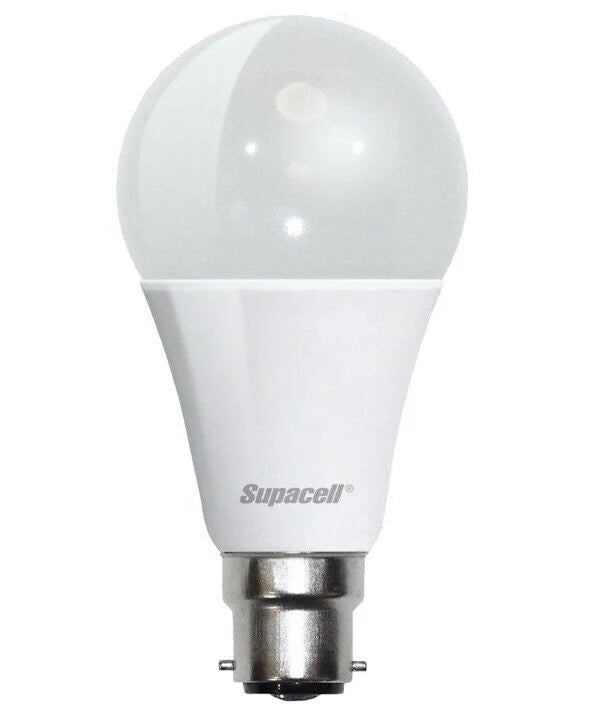Pack of 10 A60 LED GLS Bulbs – B22 Bayonet Cap – 4W – 2700K Warm White – Pearl Opal