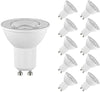 6.5W GU10 LED - Wide Beam Angle - 480lm - 4000K - (Pack of 10)