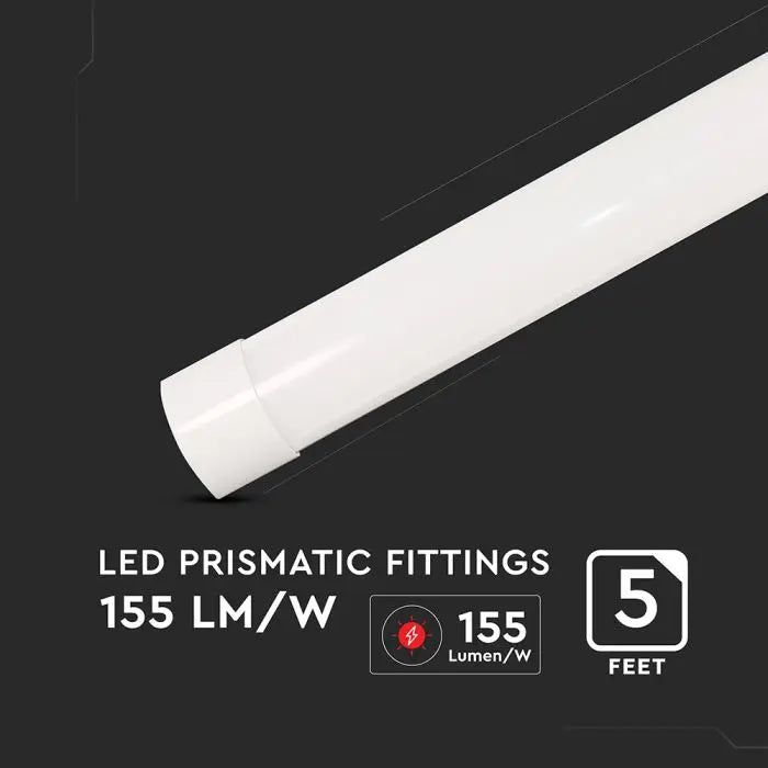 38W LED Slim Batten 1500mm (5ft) 155lm/w - 4000K