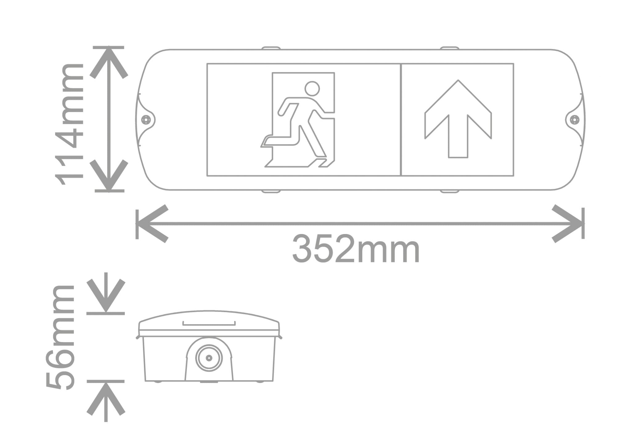 Emergency Bulkhead Exit Box - Maintained - Self Test