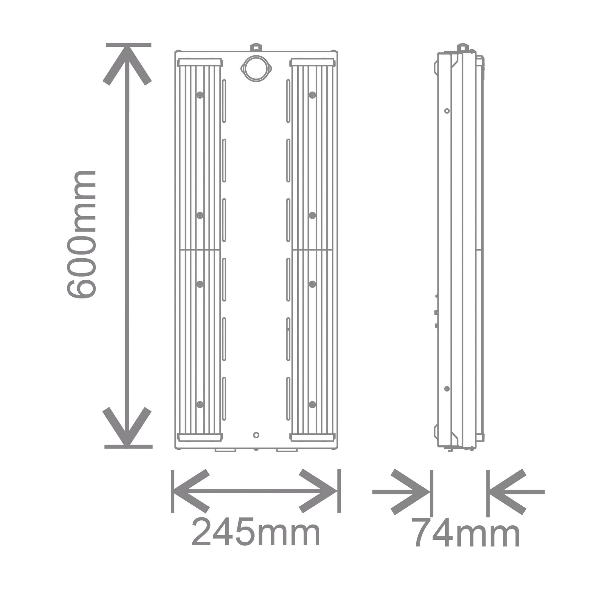 Arcus II 150W LED Low Bay 90° x 110° 6500K - Standard