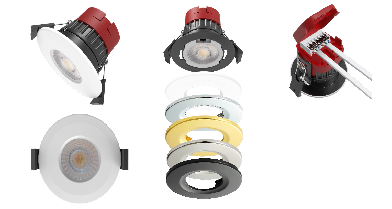 Prestige PRO 8W CCT Fire-Rated Downlight