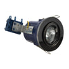 Adjustable Fire Rated IP20 GU10 Downlight - Black Chrome