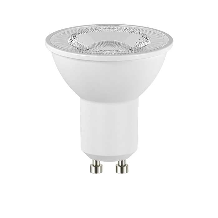 6W GU10 LED - Wide Beam Angle - 500lm - 4000K - Dimmable