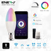 Smart WiFi LED Candle Lamp E14 - 4.5W - RGB+W+WW - Dimmable