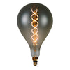 Load image into Gallery viewer, Filament COB Antik Graphite Teardrop 6W LED Lamp - 2600K (Warm White)