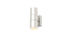 Up / Down Wall Light for GU10 - Polished Stainless Steel Finnish